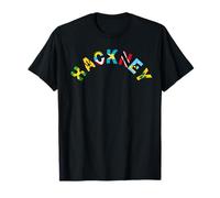 Hackney, East London - Édition drapeau des Caraïbes T-Shirt