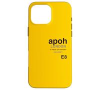 Hackney PAPL2767 Slogan Londres A Piece of History Coque pour iPhone 16 Pro Max