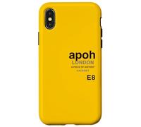 Hackney PAPL2767 Slogan Londres A Piece of History Coque pour iPhone X/XS