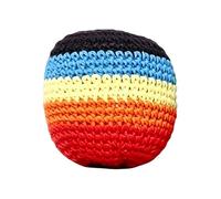 Hackys - Balles de jonglage au crochet - 2026 - Balles souples pour débutants - Sac de football tricoté à la main - Billes de sac de mixage multicolores durables - Jouet d'extérieur portable pour