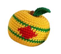 Hackys - Balles de jonglage au crochet - 2026 - Balles souples pour débutants - Sac de football tricoté à la main - Billes de sac de mixage multicolores durables - Jouet d'extérieur portable pour