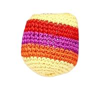 Hackys - Balles de jonglage au crochet - 2026 - Balles souples pour débutants - Sac de football tricoté à la main - Billes de sac de mixage multicolores durables - Jouet d'extérieur portable pour