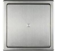 Haco Quality Revision Clapet d'inspection de porte en acier inoxydable 150 x 150 mm, surface brossée.