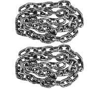 Haconba Lot de 2 chaînes d'halloween en Plastique pour décoration de fête d'halloween, Accessoire de Cosplay, 3,7 m, (BB-43)