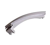 Hacreyatu 1 Set Poignée intérieure de porte, côté gauche/droit, bouton sur le panneau intérieur pour B-MW 3 Series E90 E91 316 318 320 323 325 328 330 335 (droite, gris)