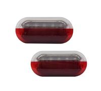 Hacreyatu 2 PCS LED lumières de courtoisie porte sous lampes d'avertissement pour VW Golf 4 Pôle Mk4 Bora 6R Sharan LED 1J0949105A 1J0947413
