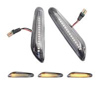 Hacreyatu Clignotant latéral dynamique LED Indicateur Pour E46 E60 E61 E81 E82 E88 E90 E91 E92 E93 X3 E83 X1 E84