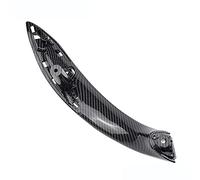 Hacreyatu Garniture Intérieure Poignées De Porte pour B-mw F30 F31 316 318 320 323 325 328 330 335 (Fibre de carbone, Arrière-Droit)