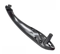 Hacreyatu Garniture Intérieure Poignées De Porte pour B-mw F30 F31 316 318 320 323 325 328 330 335 (Fibre de carbone, Avant- Droit)
