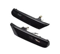 Hacreyatu LED Clignotant Dynamique Latéral Jaune Brillant Canbus 12V Feux de Fumée de Voiture Pour Porsche 911 Boxster Typ 996 986 Carrera GT2 GT3 (Noirs)