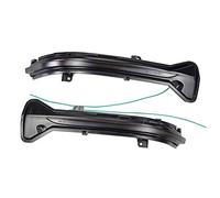 Hacreyatu Lentille fumée Feu clignotant séquentiel dynamique LED Marqueur latéral Rétroviseur Clignotant pour B-MW 3 5 6 7 8 Series G11 G12 G14 G15 G16 G20 G30 G38 M5 F90 (Bleu-Jaune)