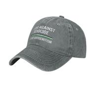 HACXZ Être Contre Le génocide, C'est de l'antisémitisme. Casquette en Coton. Palestine Libre.