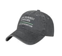 HACXZ Être Contre Le génocide, C'est de l'antisémitisme. Casquette en Coton. Palestine Libre.