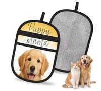 HACXZ Gant Anti-Poils Best Puppy Mama pour Chiens et Chats, 24 x 17 cm, réutilisable, pour canapé, lit, Tapis et sièges Auto.