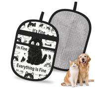 HACXZ Gant Anti-Poils Cat It's Fine pour Chiens et Chats, 24 x 17 cm, réutilisable, pour canapé, lit, Tapis et sièges Auto.
