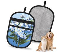 HACXZ Ne m'oubliez Pas ! Gant réutilisable pour Animaux de Compagnie, Brosse électrostatique pour enlever Les Poils d'animaux (Chiens et Chats)