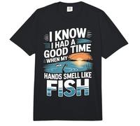 Had A Good Time If My Hands Smell Like Fish - Comfort Colors Adult Heavyweight T-Shirt