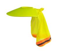 HAD SUND SONO, SHIELD SUN SUR PROTECTION UV | Visor pour casque de sécurité respirant pour usage extérieur, ajustement réglable pour le visage et la tête, couverture du cou anti-uV