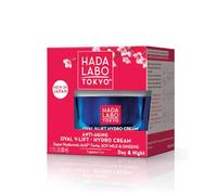 Hada Labo Tokyo, Oval V-Lift Hydro Cream, Super Acide Hyaluronique Forte, Lait De Soja Et Ginseng, Effet Anti-Rides Et V-Lifting Du Visage Oval Hydro Face
