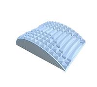 HADAVAKA Back and Neck Stretcher Posture Corrector, Lumbar Stretcher, Portable Neck Support, Back Stretcher with Massage Point, for Neck Indisposed Relief, Upper Back, Lower Back and Shoulder (Blue)