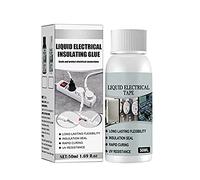 HADAVAKA Ruban isolant liquide pour tubes électriques, ruban à séchage rapide, colle ignifuge résistante aux hautes températures, adapté à une utilisation intérieure et extérieure. (White)