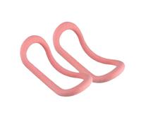 HADAVAKA Yoga Ring for Legs Calves, Fascia Stretching Ring for Thigh and Calf Massage, Yoga Equipment Fitness Circle, Massage Ring Training Tool for Core, Pilate, Gymnastics Exercise Workout (Pink)
