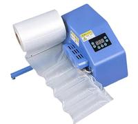 HADECOLL Machine à Coussins d'air pour Emballage, Mini-gonfleur avec thermoscellage, capacité de 16 m/Min pour Le Calage de Film, idéale pour Les Petites Entreprises, Bleu