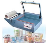 HADECOLL Machine de scellage thermorétractable en L pour Sacs Plastiques, Temps de Coupe réglable, idéale pour Les opérations d'emballage.