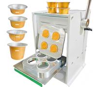 HADECOLL Machine de thermoscellage Manuelle avec contrôle numérique de la température pour Capsules de café et emballages Alimentaires, 30 ml/35 ml/41 ml/60 ML