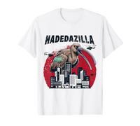 Hadedazilla Funny Hadeda Afrique du Sud Amoureux des Oiseaux du Matin T-Shirt Graphique avec Valeur