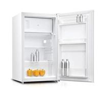 Haden HR82W - Réfrigérateur autonome sous comptoir avec glacière, 48 cm, 82 litres, blanc F]
