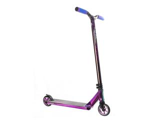 Hades Scooter Stunt Eros Coloris Chrome 3 Lines Purple/Green/Blue