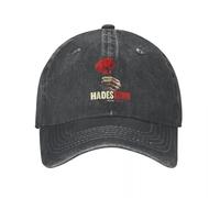 Hadestown The Musical Baseball Casquettes de Baseball délavées Usées Fleurs Lavées Casquette Snapback Hommes Femmes Entraînements en Plein air Ajustables
