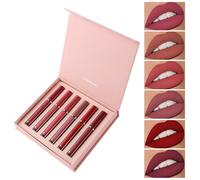 Hadexperienced Sexy Lips Kit, Instant Fusion Embrace the 2-in-1 Charm, 6 Colors A/B Collection, Water-resistant, Lasts up (Type-B)