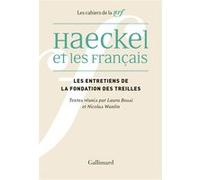 Collectif – Haeckel et les Français – Réception, interprétations et malentendus – Gallimard, broché