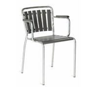 Haefeli Fauteuil Outdoor Embru Gris cendré NCS S 7000 N - EMBRU 1020201 NCS S 7000 N