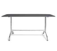 Haefeli Table à manger Outdoor L 180 x P 80 x H 74 cm Embru Gris cendré NCS S 7000 N - EMBRU 1020135 NCS S 7000 N