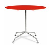 Haefeli table de jardin Outdoor Ø 90 cm Embru Rouge trafic RAL 3020 - EMBRU 1020146 RAL 3020