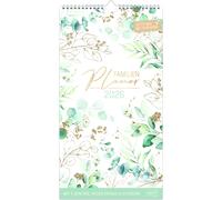 Häfft 9985-1 Calendrier familial 2026, 5 colonnes, feuille d'or