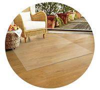 HAEGDFD Protecteur de Sol de Bureau à Angle Droit, Tapis de Chaise antidérapant 3MM adapté au Restaurant de Salon à la Maison, 35 Tailles(90x140CM)