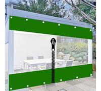 HAEGDFD Tarpauline en Verre Souple Protection Solaire Bache Imperméable Transparente Résistant au Froid, for Tonnelle, Garage 0.5mm(1.5x2m)
