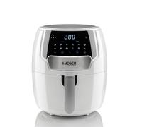 Haeger AF-D42.007A friteuse Unique 4,2 L 1500 W Friteuse d'air chaud Blanc