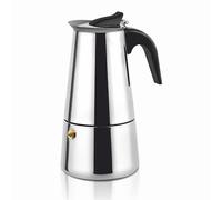 HAEGER Cafetière Italienne Moka Acier inoxydable 18/10