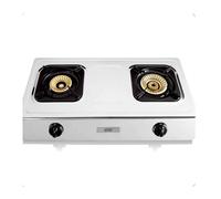 Haeger Cuisinière à gaz Safine Plus – Acier inoxydable – 2 brûleurs
