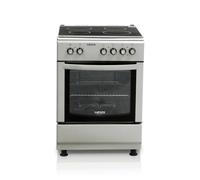 HAEGER Cuisinière électrique avec plaque vitrocéramique, 60 x 60, 4 zones, vitrocéramique, 64 L