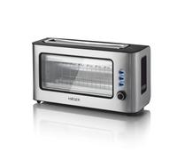 Haeger Window Tostadora Con Ventana 2 Rebanadas Acero Inoxidable