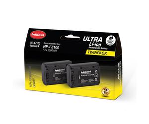 Hähnel Batterie compatible Sony NP-FZ100 Twin Pack