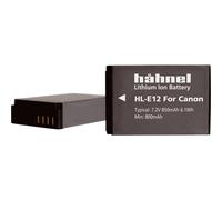 Hähnel Fototechnik HL-E12 Batterie pour appareil photo Remplace l'accu