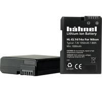 Hähnel Fototechnik HL-EL14a Batterie pour appareil photo Remplace laccu dorigine EN-EL14, EN-EL14a 7.4 V 1050 mAh