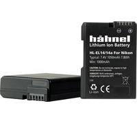 Hähnel Fototechnik HL-EL14a Batterie pour appareil photo Remplace l'accu d'origine EN-EL14, EN-EL14a 7.4 V 1050 mAh
